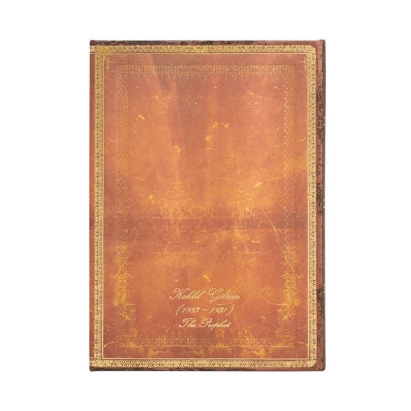 Produktbild: Hardcover Notizbuch Kahlil Gibran, Der Prophet, Midi, Liniert