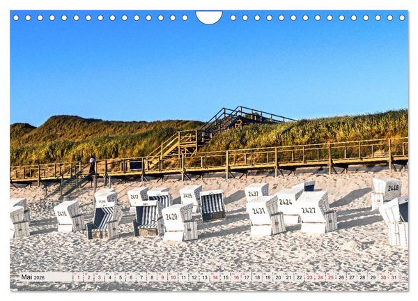 Produktbild: SYLT D&uuml;nenwege (Wandkalender 2026 DIN A4 quer), CALVENDO Monatskalender