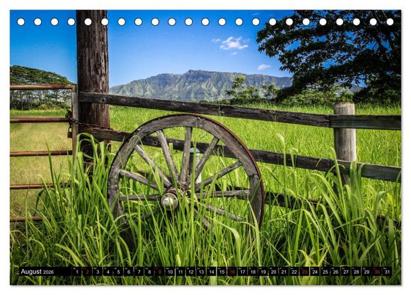 Produktbild: Wandern auf Hawaii - Berge im Pazifik (Tischkalender 2026 DIN A5 quer), CALVENDO Monatskalender