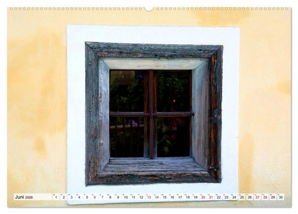 Produktbild: Bauernfenster (hochwertiger Premium Wandkalender 2026 DIN A2 quer), Kunstdruck in Hochglanz