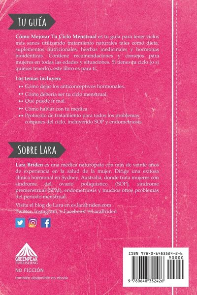 Produktbild: C&oacute;mo mejorar tu ciclo menstrual