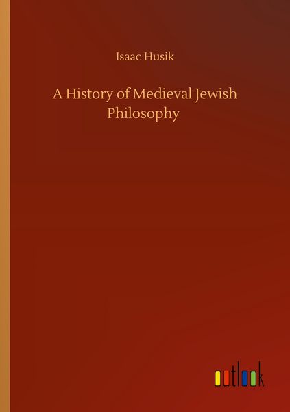 Produktbild: A History of Medieval Jewish Philosophy