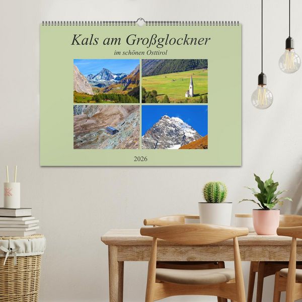 Produktbild: Kals am Gro&szlig;glockner (Wandkalender 2026 DIN A2 quer), CALVENDO Monatskalender