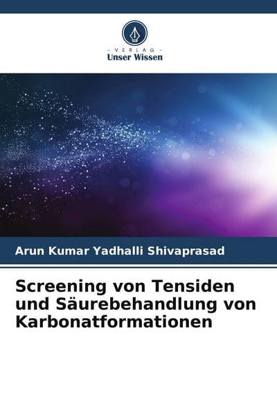 Produktbild: Screening von Tensiden und S&auml;urebehandlung von Karbonatformationen