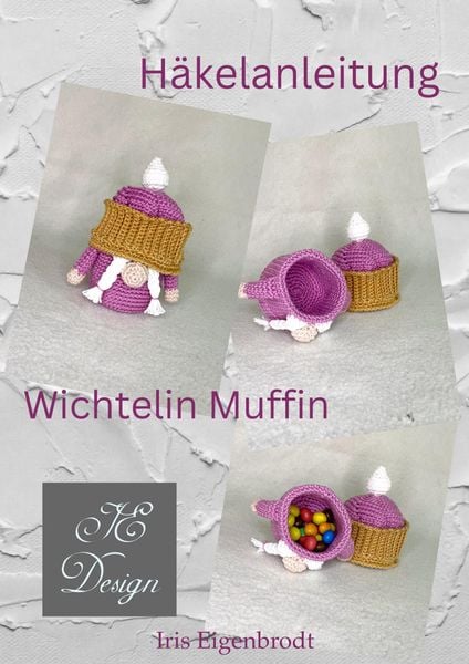 Produktbild: H&auml;kelanleitung Wichtelin Muffin