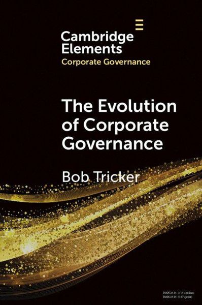 Produktbild: The Evolution of Corporate Governance