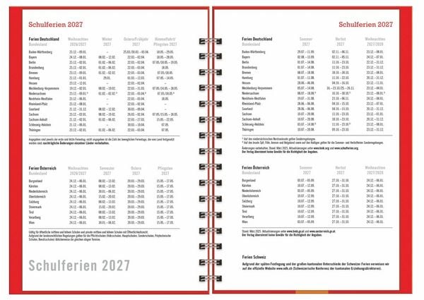 Produktbild: Peanuts Familienplaner-Buch A5 2027