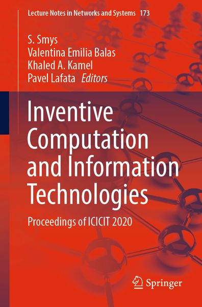 Produktbild: Inventive Computation and Information Technologies