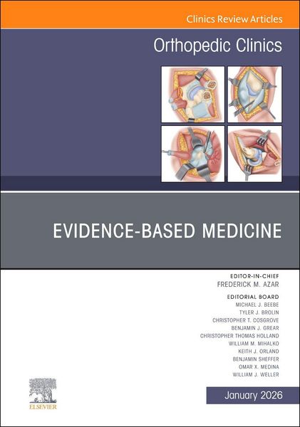 Produktbild: Evidence-Based Medicine, an Issue of Orthopedic Clinics