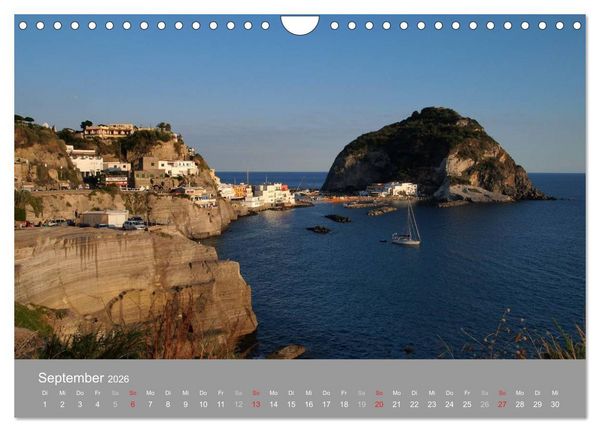 Produktbild: Ischia, die gr&uuml;ne Insel (Wandkalender 2026 DIN A4 quer), CALVENDO Monatskalender