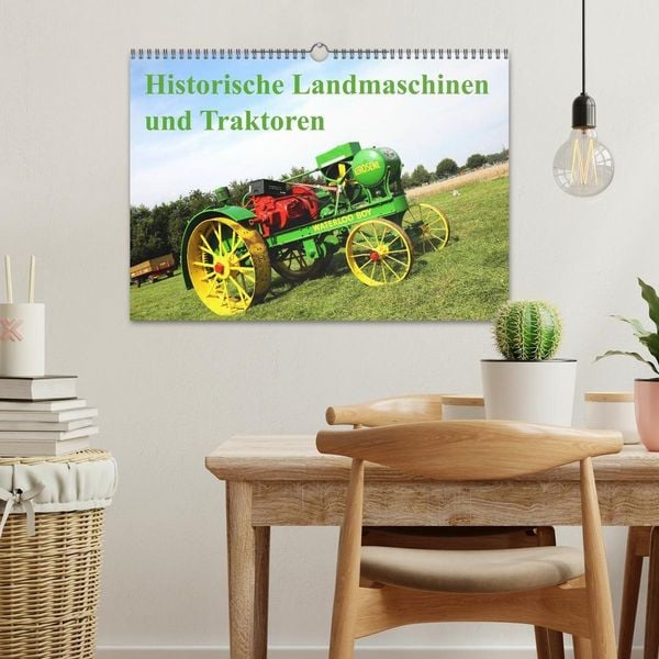 Produktbild: Historische Landmaschinen und Traktoren (Wandkalender 2027 DIN A3 quer), CALVENDO Monatskalender