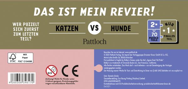 Produktbild: Puzzle-Duell &ndash; Das ist mein Revier!