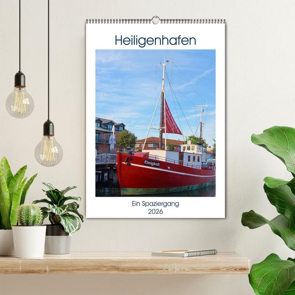 Produktbild: Heiligenhafen Ein Spaziergang (Wandkalender 2026 DIN A2 hoch), CALVENDO Monatskalender