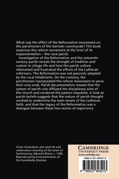 Produktbild: The Reformation and Rural Society