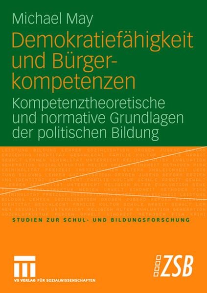 Produktbild: Demokratief&auml;higkeit und B&uuml;rgerkompetenzen