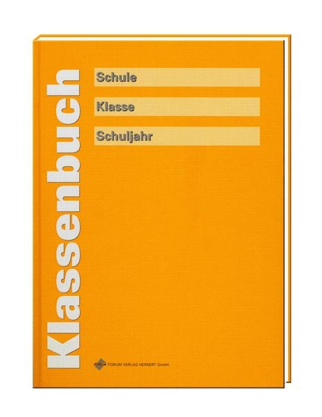 Produktbild: Klassenbuch sonnengelb
