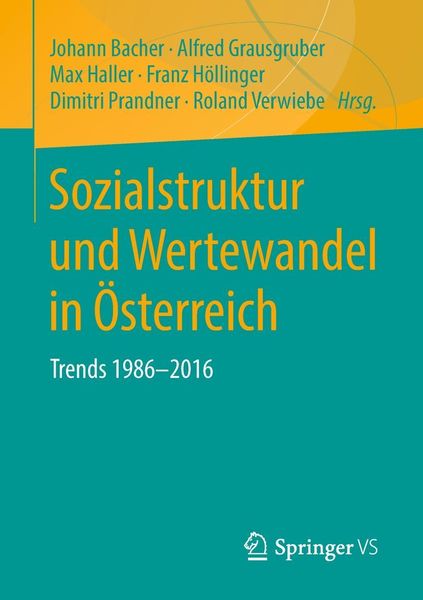 Produktbild: Sozialstruktur und Wertewandel in &Ouml;sterreich