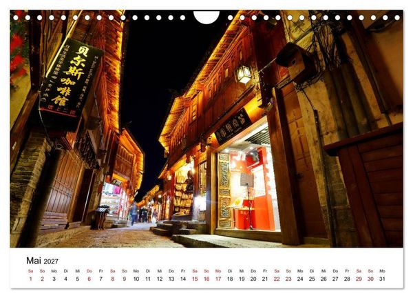 Produktbild: Wildes China (Wandkalender 2027 DIN A4 quer), CALVENDO Monatskalender