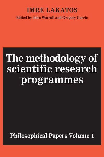 Produktbild: The Methodology of Scientific Research Programmes
