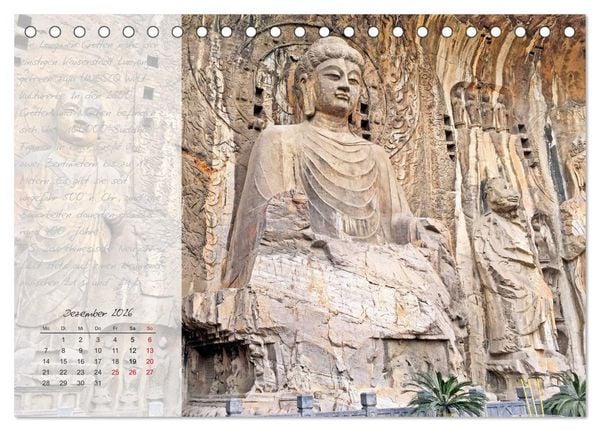 Produktbild: Geheimnisvolles China 2026 (Tischkalender 2026 DIN A5 quer), CALVENDO Monatskalender