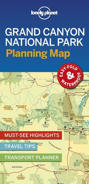 Produktbild: Lonely Planet Grand Canyon National Park Planning Map