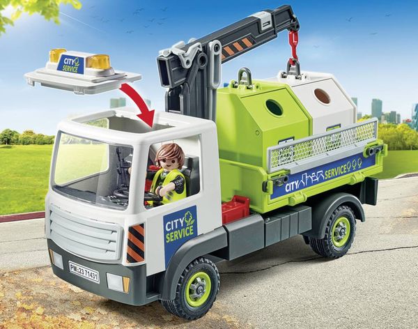 Produktbild: 71431 Altglas-LKW mit Container
