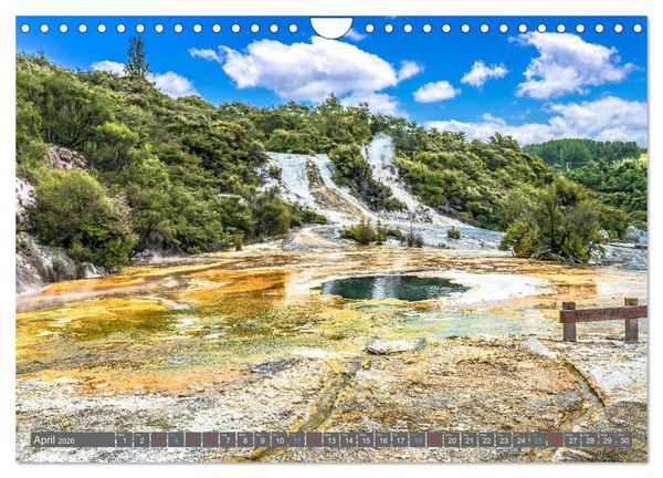 Produktbild: A journey from Auckland to Queenstown (Wall Calendar 2026 DIN A4 landscape), CALVENDO 12 Month Wall Calendar