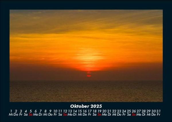 Produktbild: Sehnsucht nach Meer 2025 Fotokalender DIN A5