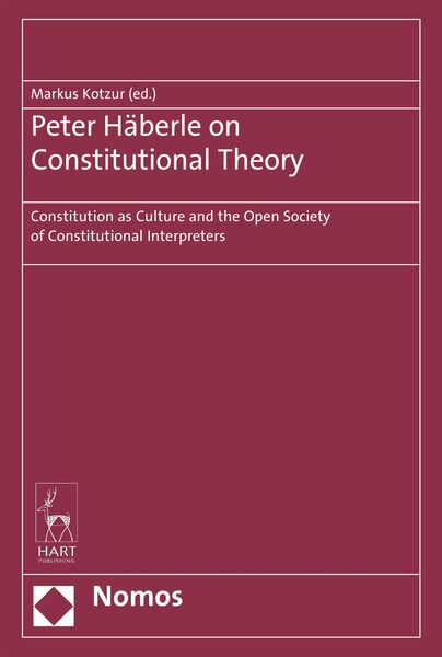 Produktbild: Peter H&auml;berle on Constitutional Theory