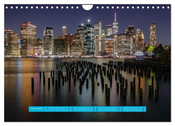 Produktbild: Sechs Tage New York (Wandkalender 2026 DIN A4 quer), CALVENDO Monatskalender