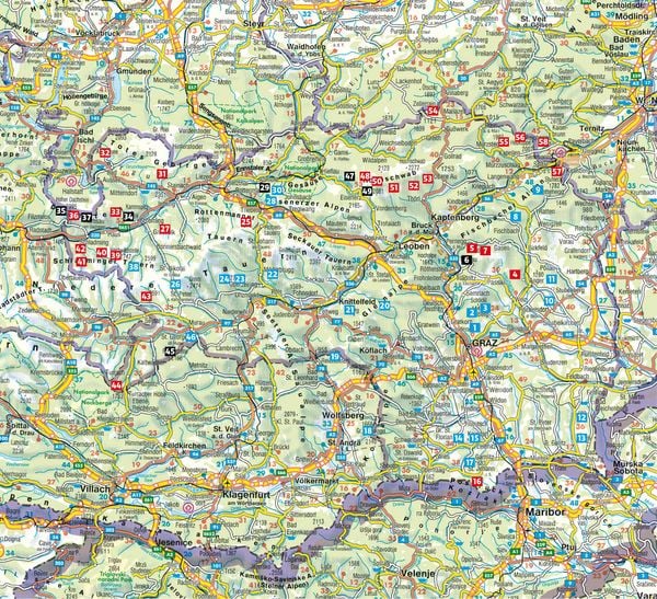 Produktbild: ROTHER Wanderbuch OHNE viel ABSTIEG! Steiermark