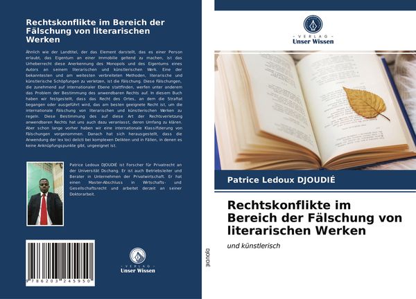 Produktbild: Rechtskonflikte im Bereich der F&auml;lschung von literarischen Werken