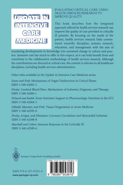 Produktbild: Evaluating Critical Care