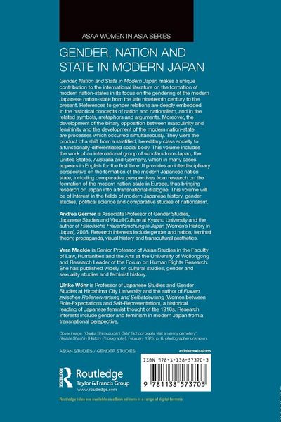 Produktbild: Gender, Nation and State in Modern Japan
