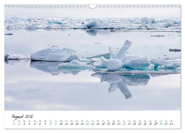 Produktbild: 78&deg; Nord - Arktische Momente in Svalbard (Wandkalender 2026 DIN A3 quer), CALVENDO Monatskalender