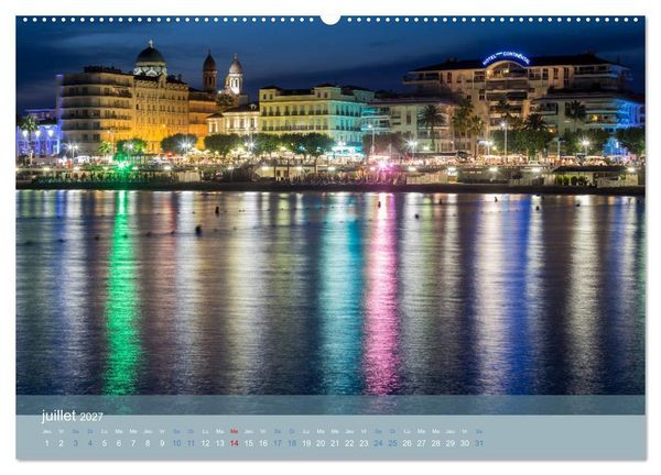 Produktbild: Littoral de la C&ocirc;te d'Azur (Calendrier mural haut de gamme 2027 DIN A2 vertical), CALVENDO calendrier mensuel
