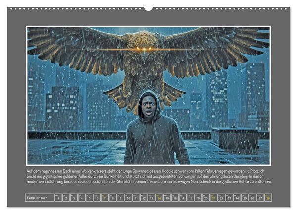 Produktbild: Die Zeus-Aff&auml;ren (Wandkalender 2027 DIN A2 quer), CALVENDO Monatskalender
