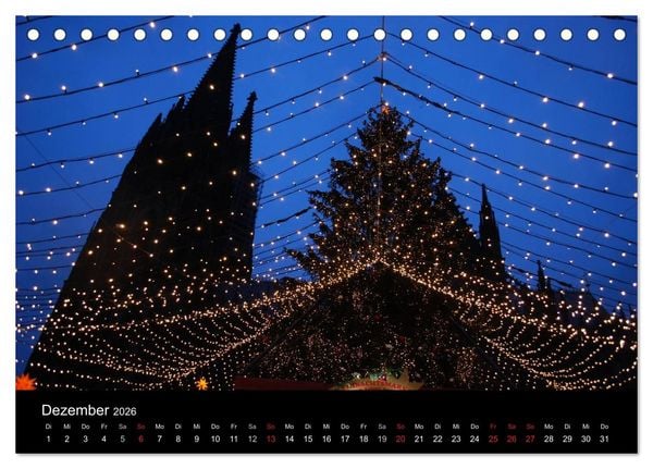 Produktbild: K&ouml;lner Spitzen (Tischkalender 2026 DIN A5 quer), CALVENDO Monatskalender