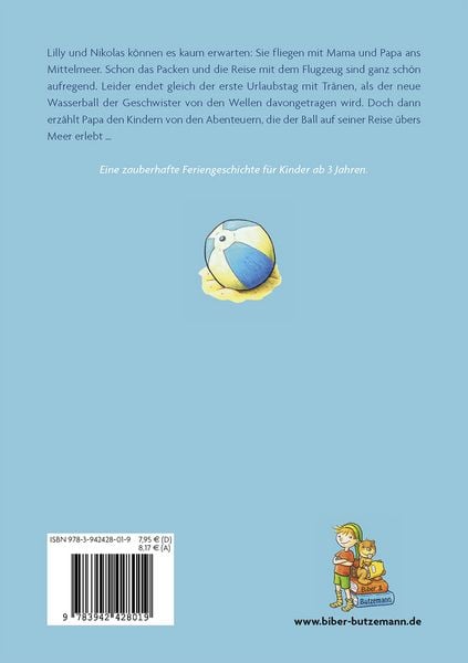 Produktbild: Die Reise des Wasserballs - Lilly und Nikolas am Mittelmeer