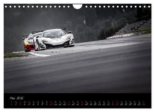 Produktbild: EMOTIONS ON THE GRID - Blancpain Endurance Series N&uuml;rburgring (Wandkalender 2026 DIN A4 quer), CALVENDO Monatskalender
