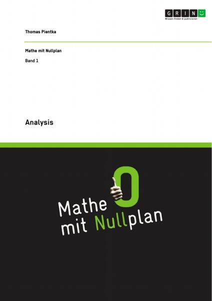 Produktbild: Analysis