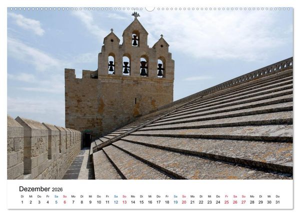 Produktbild: Frankreichs sch&ouml;nste D&ouml;rfer - Saintes Maries de la Mer (Wandkalender 2026 DIN A2 quer), CALVENDO Monatskalender