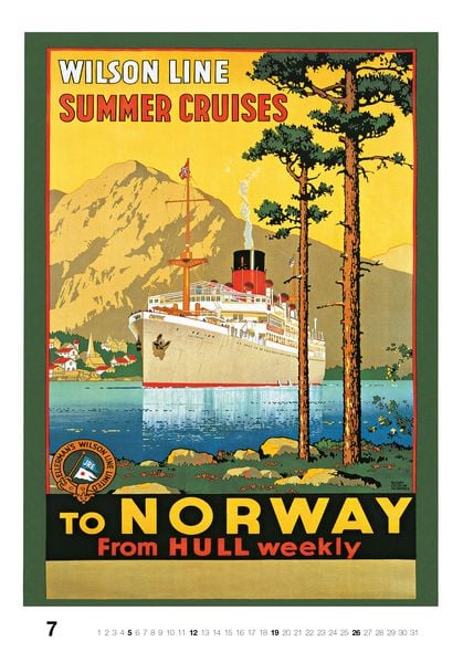 Produktbild: Historische Schiffsplakate 2026