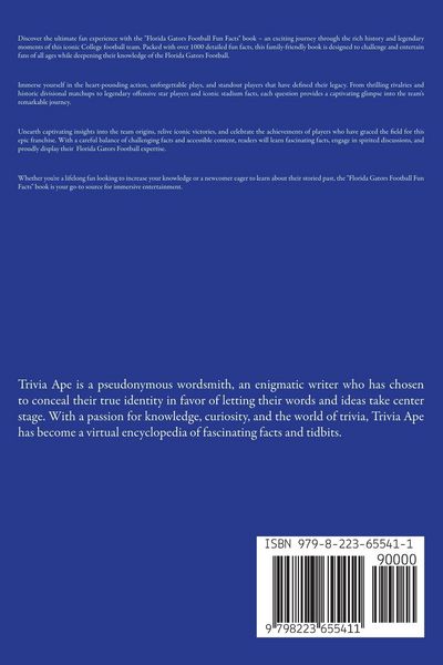 Produktbild: Florida Gators Football Fun Facts