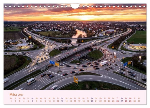 Produktbild: Roundabouts - Kreisverkehre (Wandkalender 2027 DIN A4 quer), CALVENDO Monatskalender
