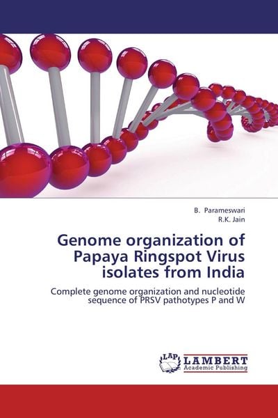 Produktbild: Genome organization of Papaya Ringspot Virus isolates from India