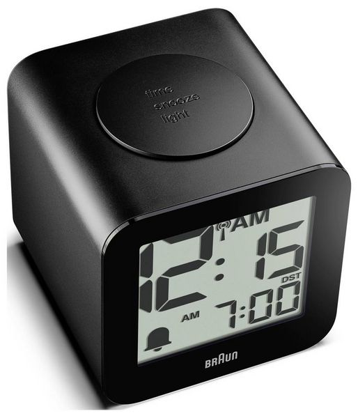 Produktbild: Braun 60077 Wecker Schwarz Gro&szlig;es Display