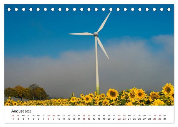 Produktbild: Stimmungsvoller Niederrhein (Tischkalender 2026 DIN A5 quer), CALVENDO Monatskalender