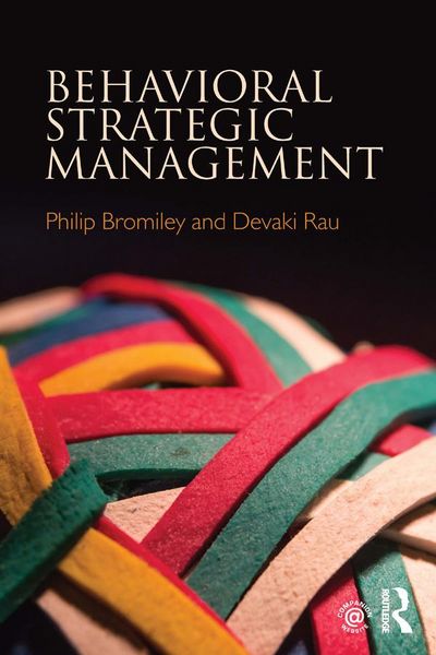 Produktbild: Behavioral Strategic Management