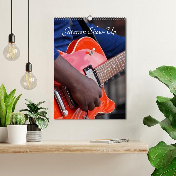 Produktbild: Gitarren Show-Up (Wandkalender 2026 DIN A3 hoch), CALVENDO Monatskalender